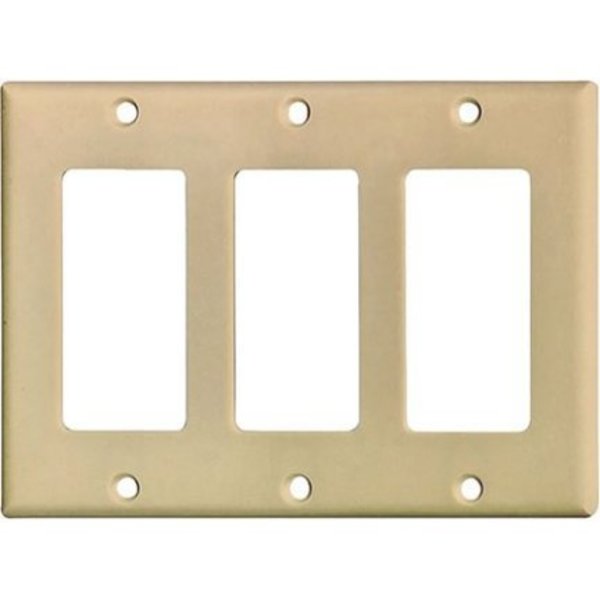 Arrow Hart Wall Plate 3 Gang Deco White 2163W-BOX